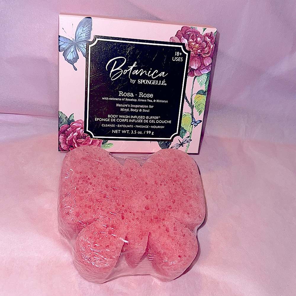 BOTANICA BY SPONGELLE Rosa - Rose
Body Wash Infused Buffer